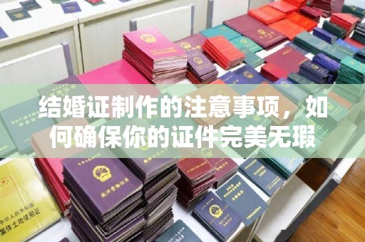 桂阳结婚证制作的注意事项，如何确保你的证件完美无瑕