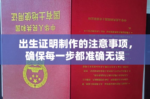 桂阳出生证明制作的注意事项，确保每一步都准确无误