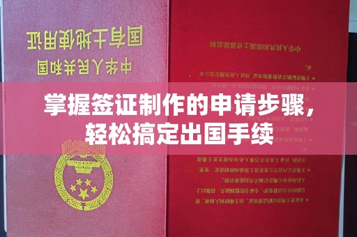 桂阳掌握签证制作的申请步骤，轻松搞定出国手续