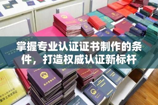 桂阳掌握专业认证证书制作的条件，打造权威认证新标杆