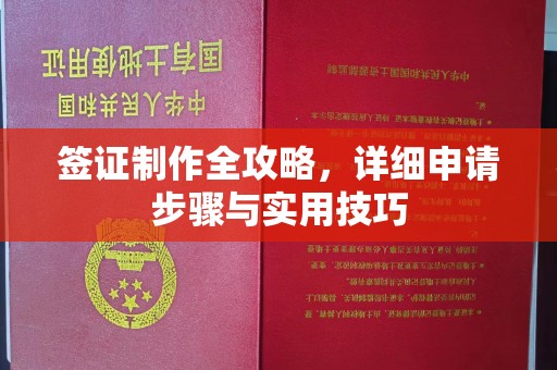 桂阳签证制作全攻略，详细申请步骤与实用技巧