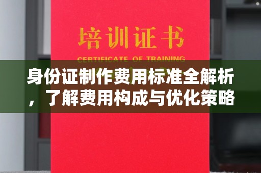 桂阳身份证制作费用标准全解析，了解费用构成与优化策略